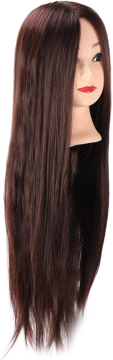 Mannequin Hoofd - Oefenhoofd Kappers - Haar Vlechten Oefenen - Met Make-up - 526 g - Niet gespecificeerd