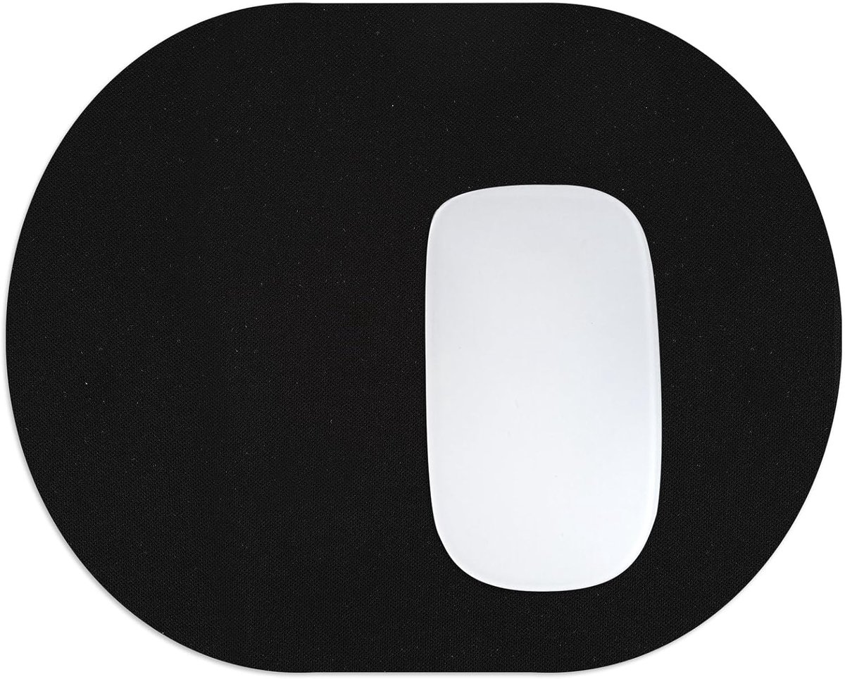 SnelShoppen - Dimeho Kleine Draagbare Muismat - Waterdichte Mini Reis Muismat voor Laptop, Draadloze Muis en Toetsenbord - Antislip Rubber Onderkant -