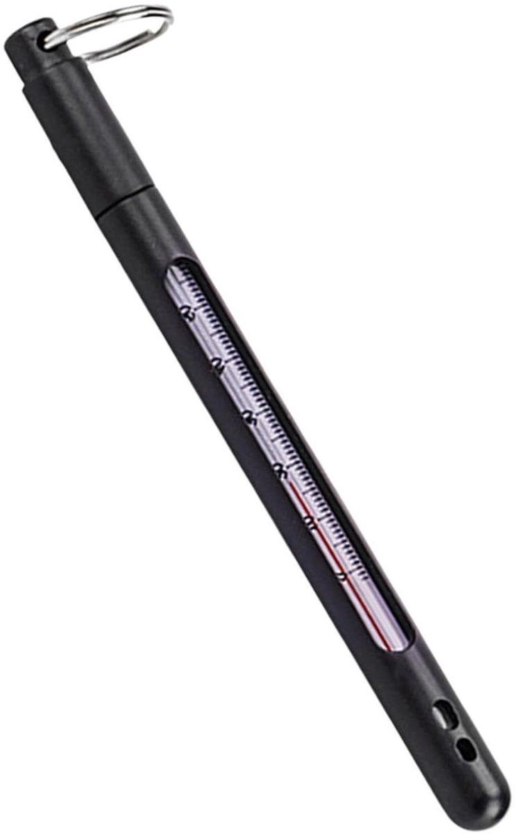Aquarium Thermometer - Watertemperatuurmeter Vis - Vissen Optimaliseren - Real-time Temperatuur Tracking - 15 Centimeter - Zwart