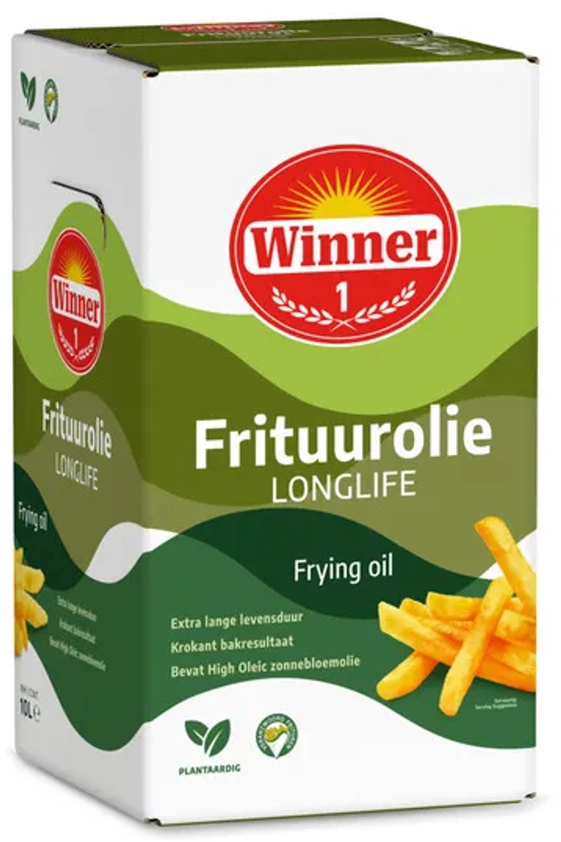 Winner Frituurolie Longlife BIB - 10 liter