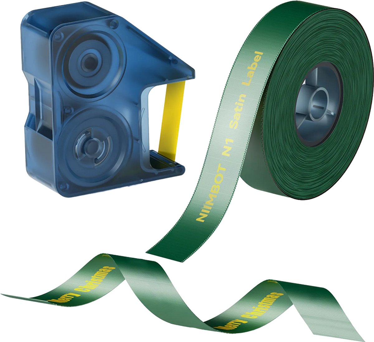 Niimbot - Lint set N1 - 14mm - 5.1m lang - Goud op green
