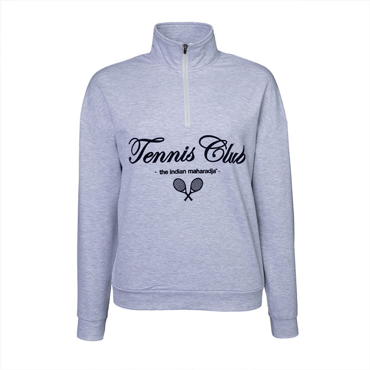 Indian Maharadja Women Half Zip Sweater