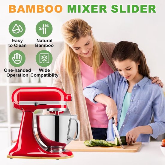 Mixer Mat - Apparaat Slider - Keukenwerk Vereenvoudigen - Soepele Verplaatsing - 34 x 21 cm - Natuurlijk — afbeelding 4