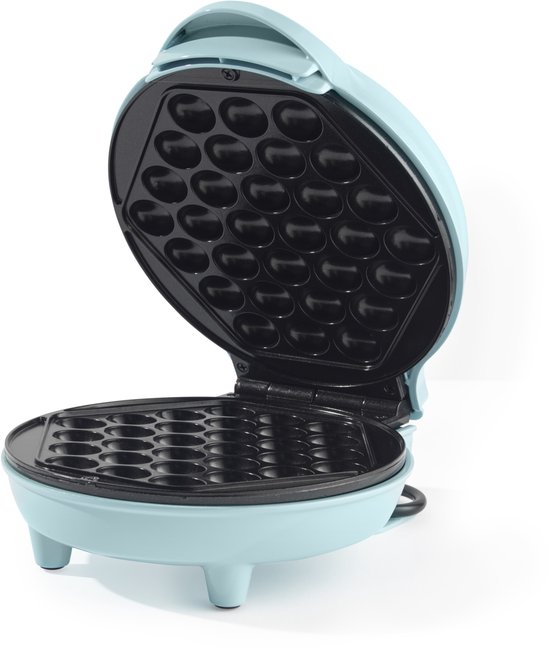 Giles & Posner Bubble Waffle Maker - Antiaanbaklaag PFFAS-vrij - blauw van Giles & Posner — afbeelding 2