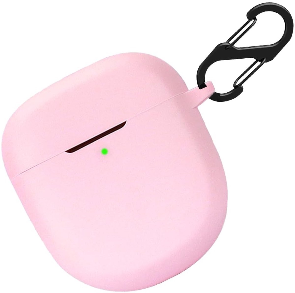 Dailygoods - Siliconen hoesje - Schokbestendig - Roze - Beschermhoes voor oordopjes - Handzaam en wasbaar - Geschikt voor Bose QuietComfort II