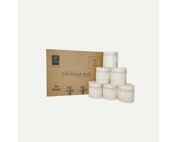 Bamboe Toiletpapier 3-laags – 36 XL Rollen | FSC® & Plasticvrij | 300 Vellen per Rol – Bamb & Paper