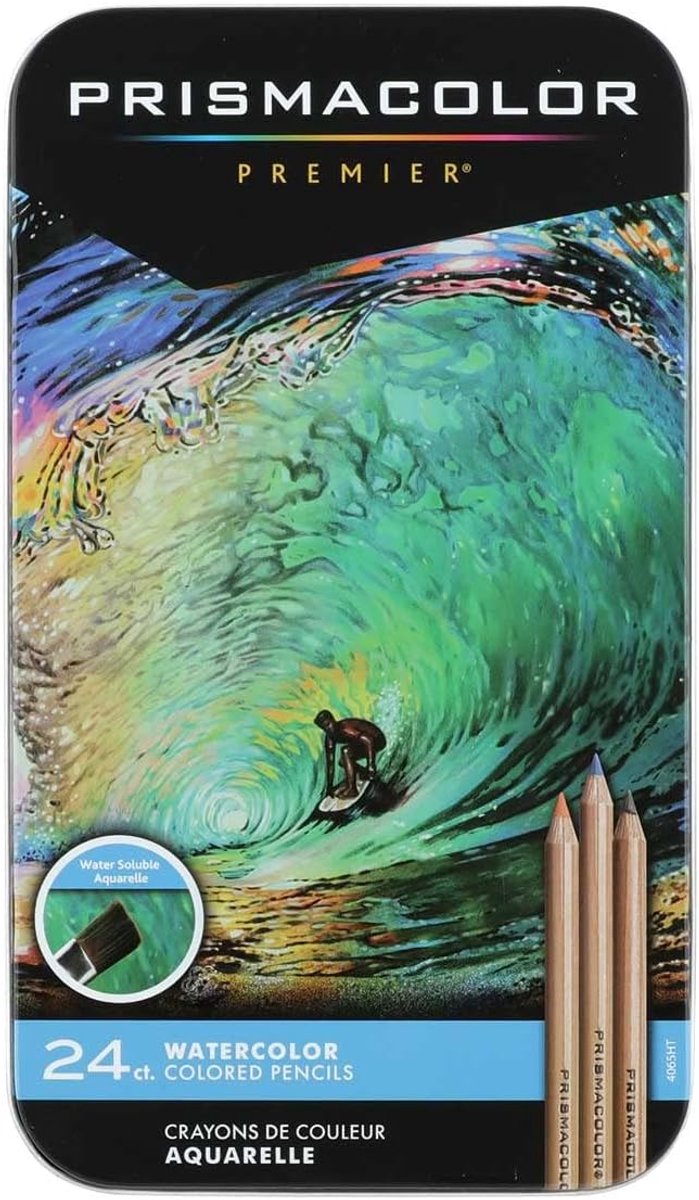 Prismacolor Premier Water-Soluble Colored Pencil Sets 24 stuks - Aquarelpotloden