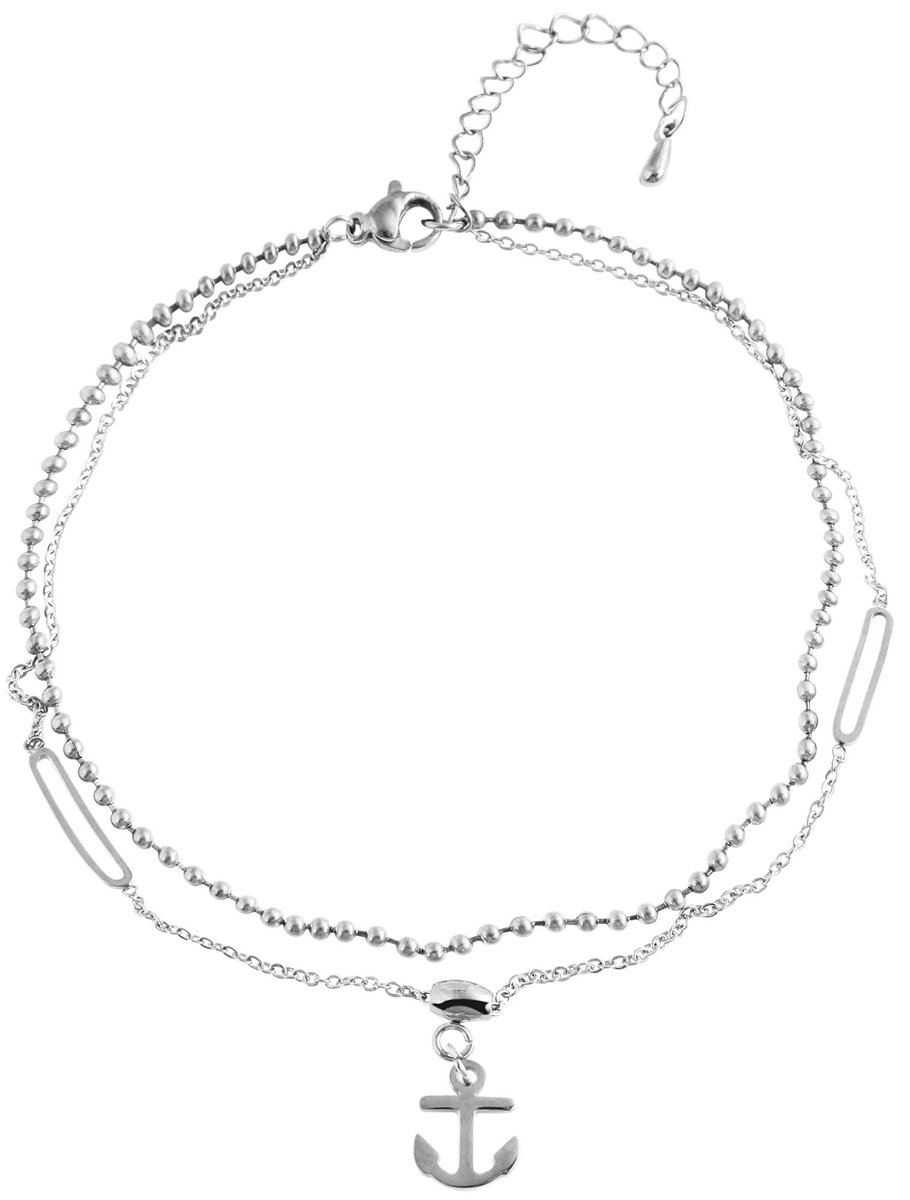 AKZENT Fußschmuck Mera, Edelstahl, wasserfest