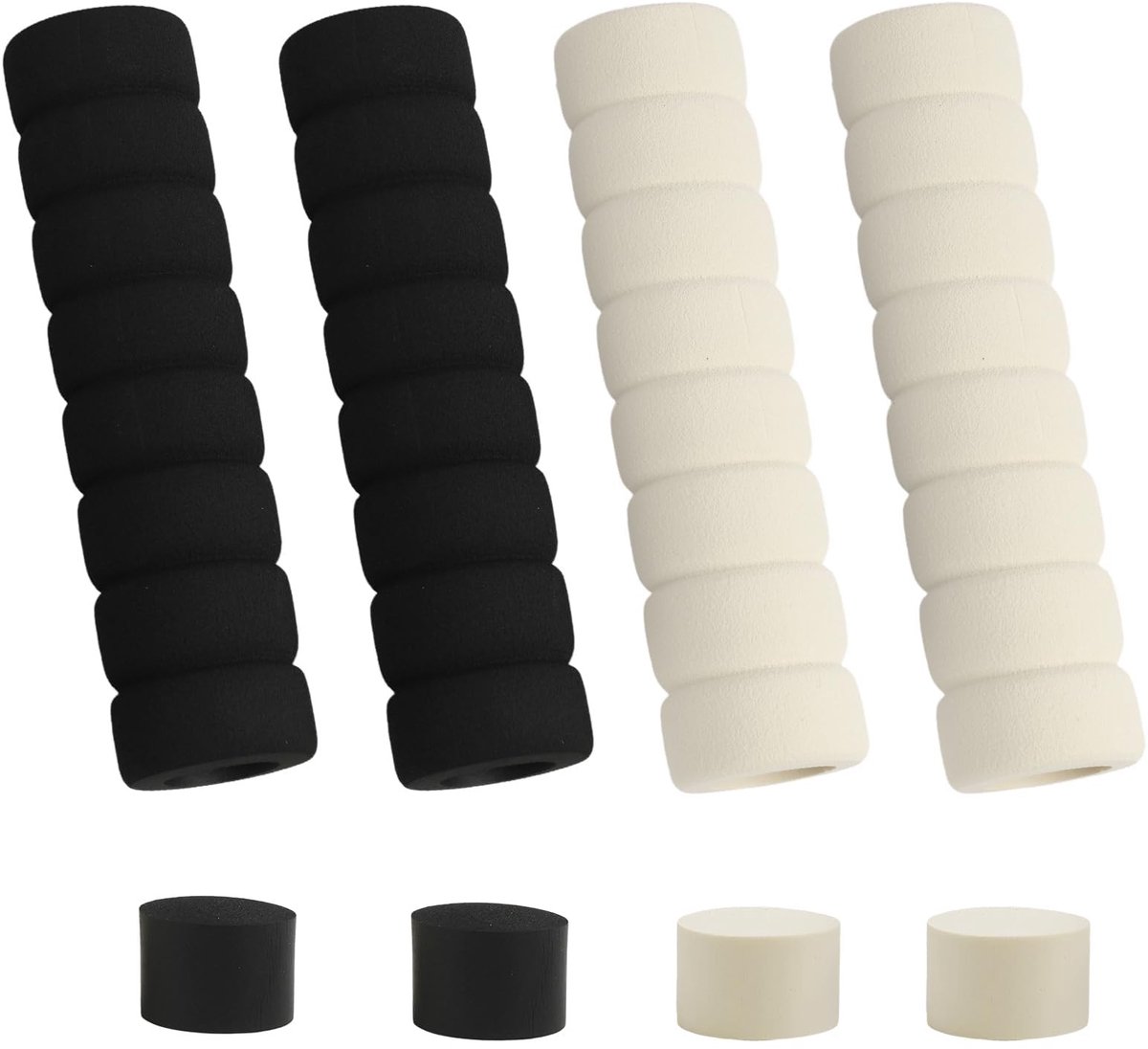 Dailygoods- Deurklinkstopper set van 4 - Deurklinkbeschermer - Deurklinkbuffer - Wandbesch