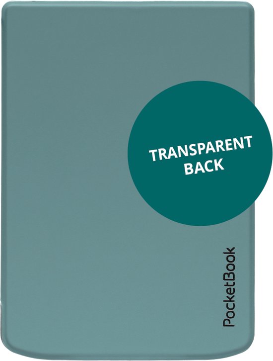 PocketBook Shell Cover hoesje voor Verse Lite / Verse / Verse Pro / Verse Pro Color - Transparant Sage — afbeelding 3