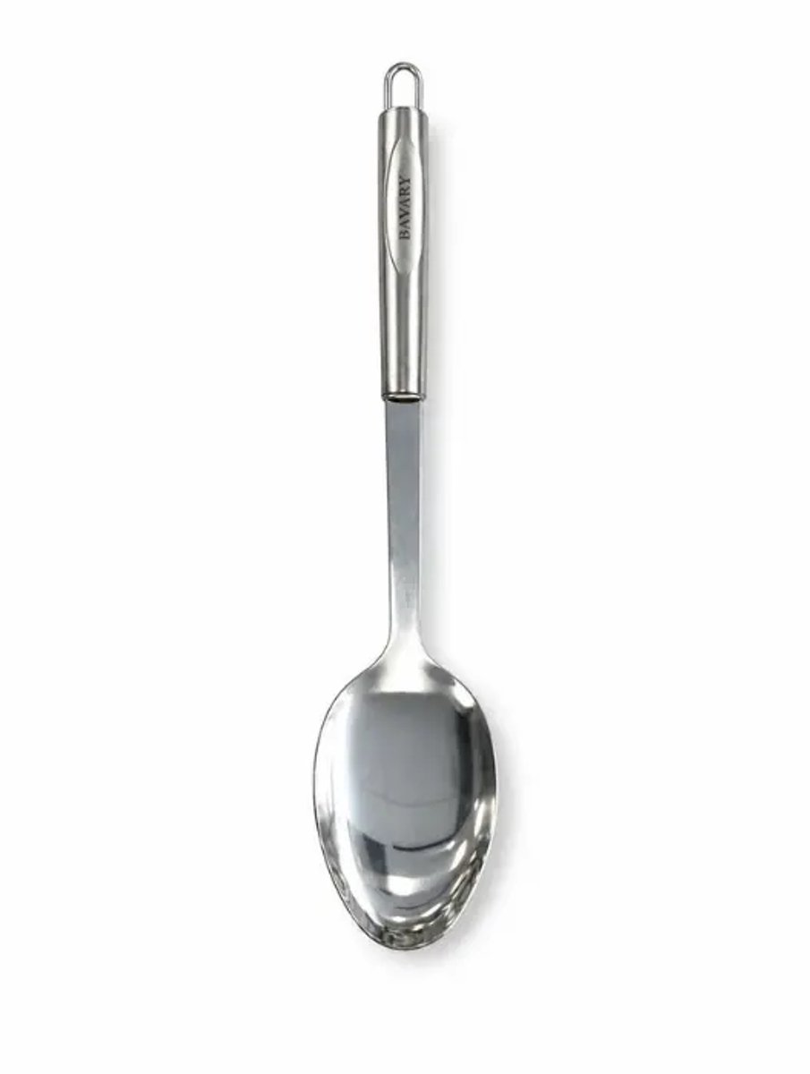 Bavary – opscheplepel – roestvrij staal – 34 cm – glanzende afwerking – oogje