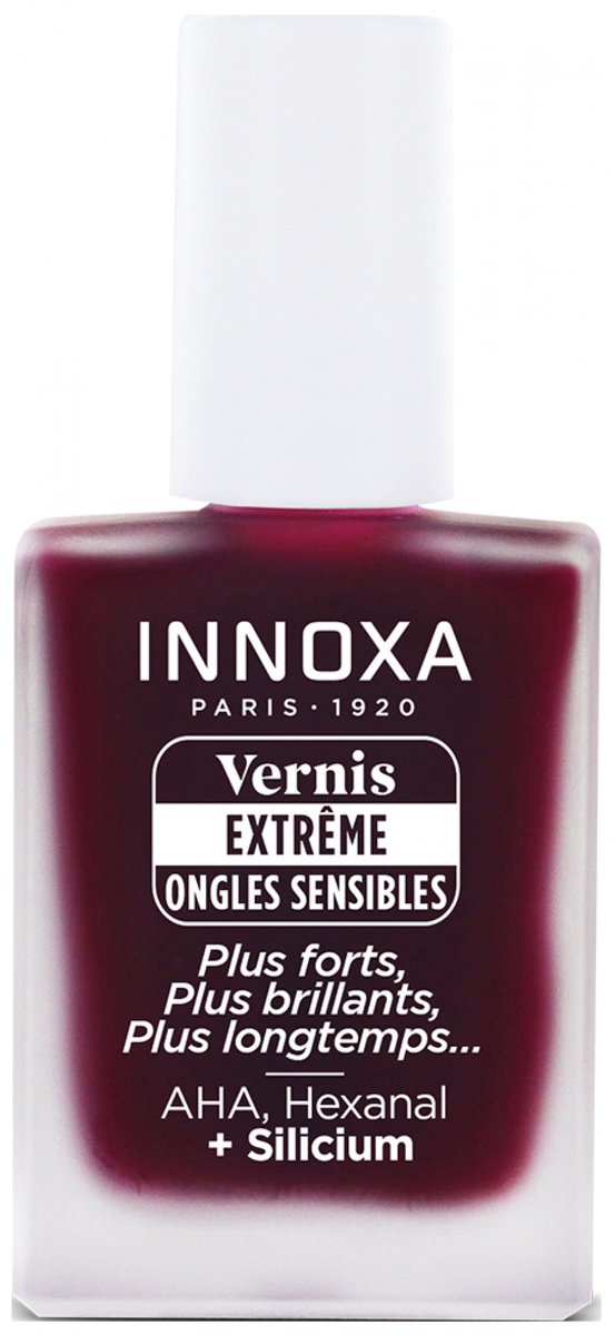 Innoxa Vernis Extrême voor Gevoelige Nagels 14 ml (Kleur : Rode wijnstok)
