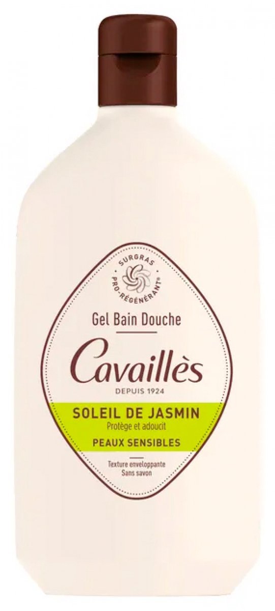 Cavaillès Bad- en Douchegel Gevoelige Huid Soleil de Jasmin 400 ml