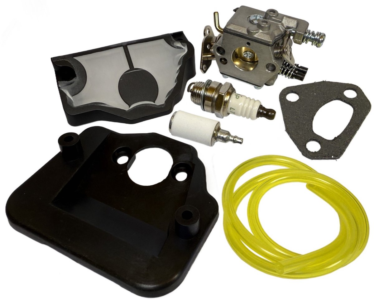 Carburateurset voor Husqvarna 137, 141, 142E 530029811, 530071345, 577616602, 530019205