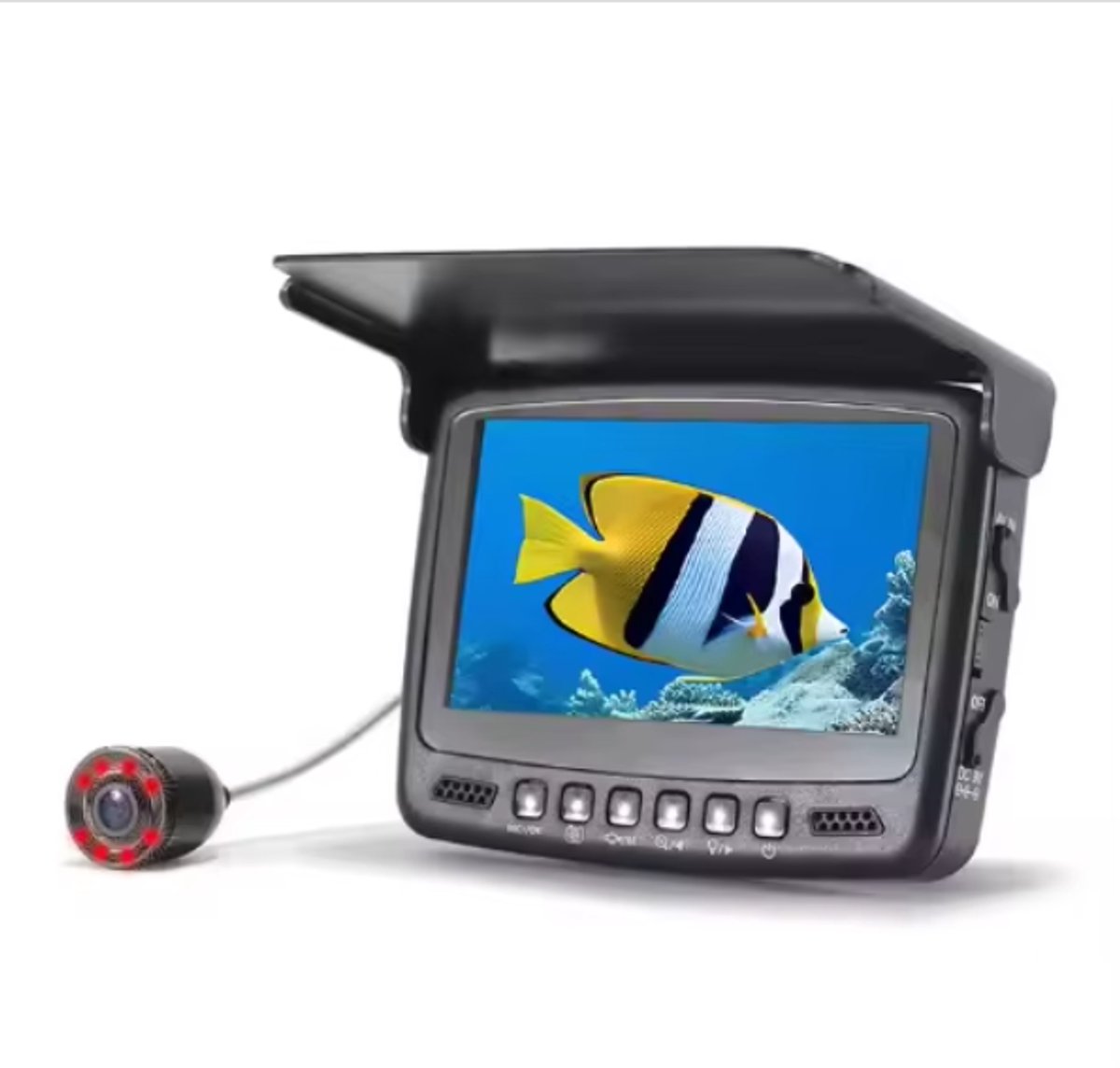 Onderwater Camera met Scherm - 30 Meter Kabel - Vissen - Accu