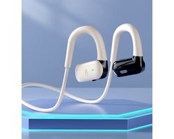 Draadloze on-ear Oortjes - met oplaadcase - Bluetooth Oortjes - Geschikt voor Apple en Android - Touch Control Open Oor waterdichte oortelefoon Oortjes