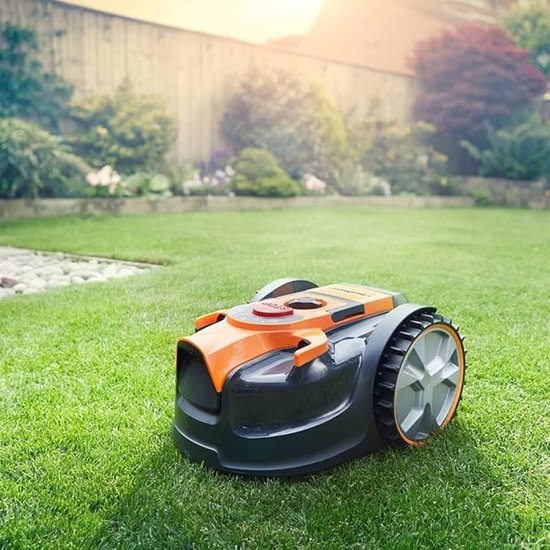 Robotmaaier VBRM16 OcuMow - Zonder Kabel - Tot 100 m² - MX 24V 4,0Ah Lithium-Ion Accu - Automatische Grasmaaier — afbeelding 4