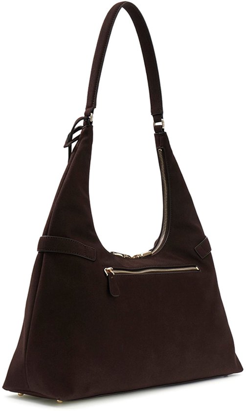 GUESS schoudertas Ella Hobo Espresso