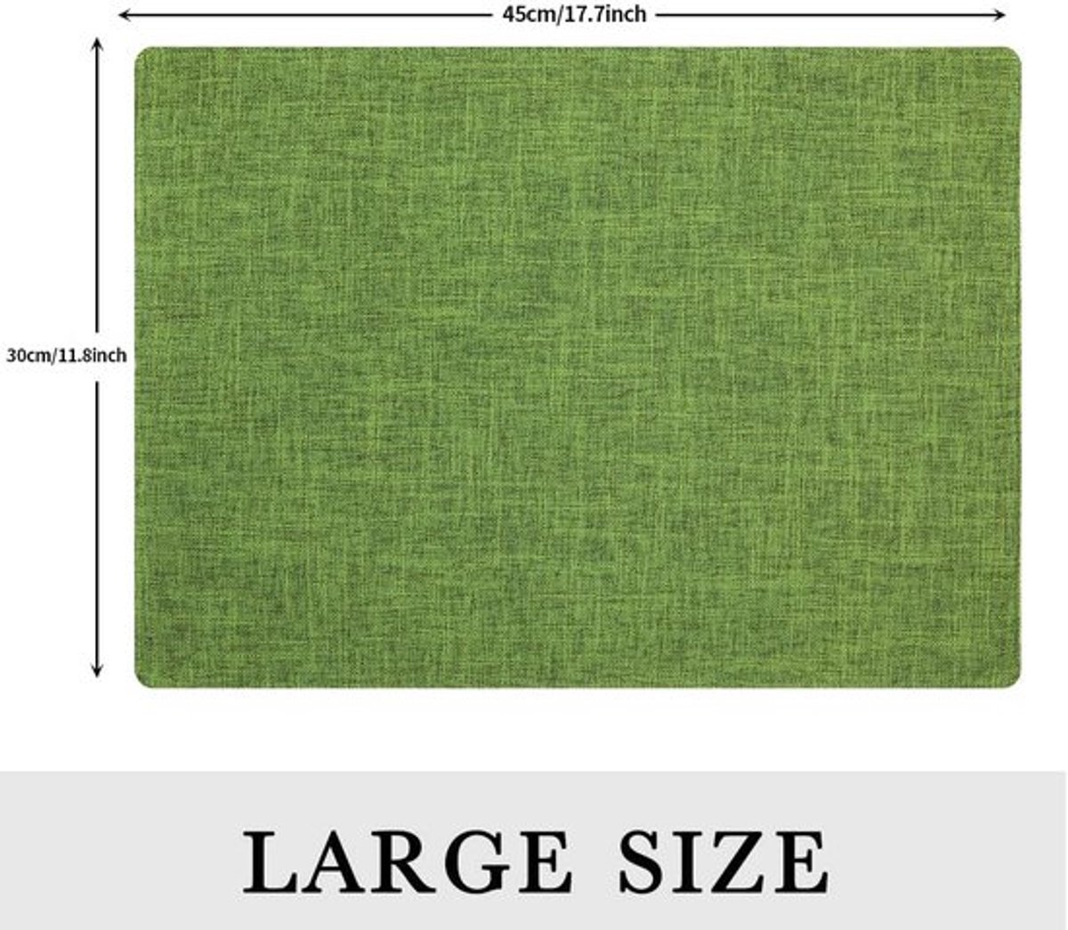 Tafelkleed - Luxe Placemat en Hittebestendige Tafelloper Set van 6 met Prachtige Bruine Uitstraling voor Eettafel en Keuken - Bruin — cadeau in Wonen & Interieur - foto 4