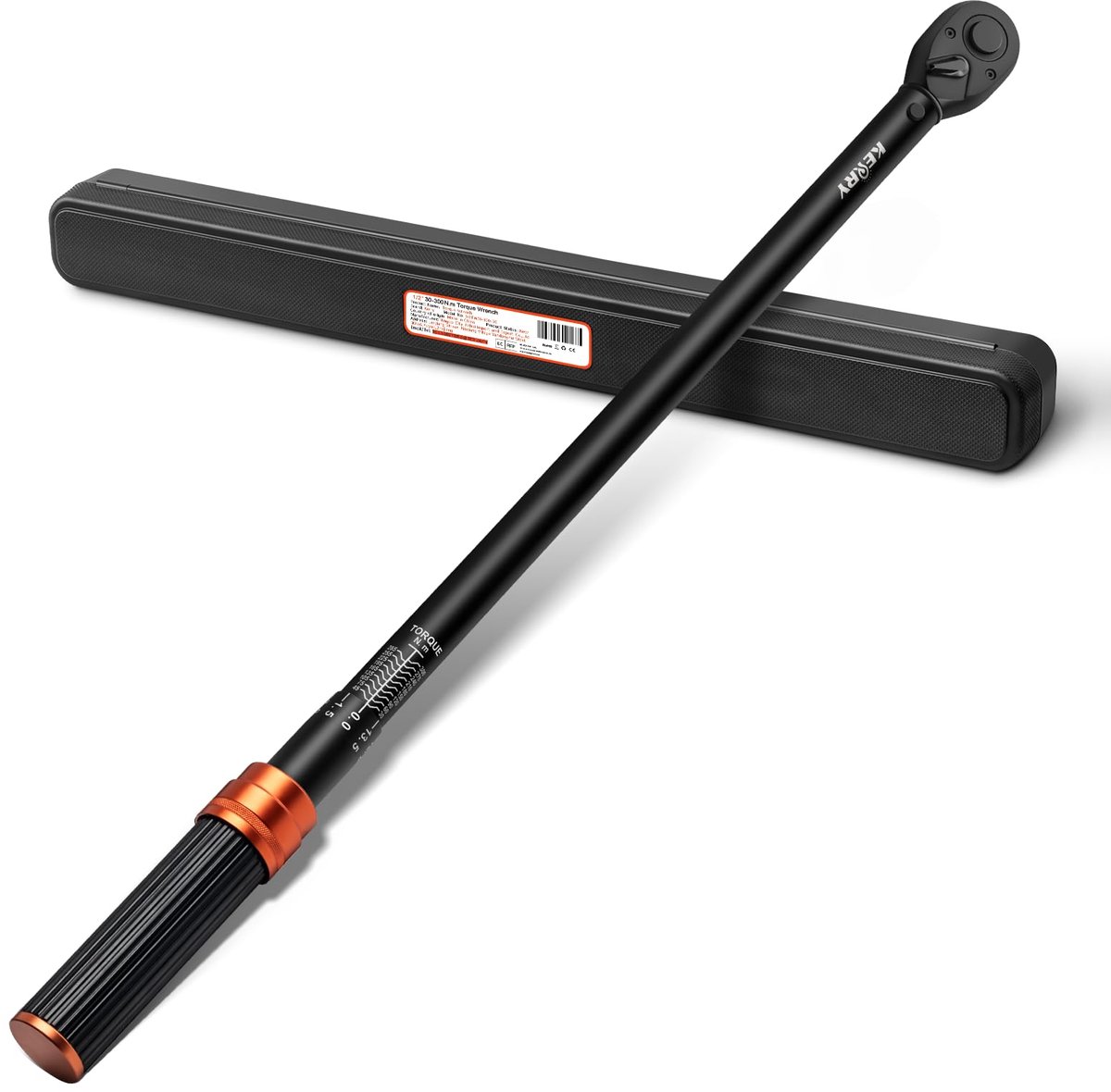 SnelShoppen - Professionele Momentsleutel 1/2 Inch, 30-300 N·m, ± 3% Nauwkeurigheid, 72 Tanden, Torqueksleutel voor Auto, Fiets en Motorfiets