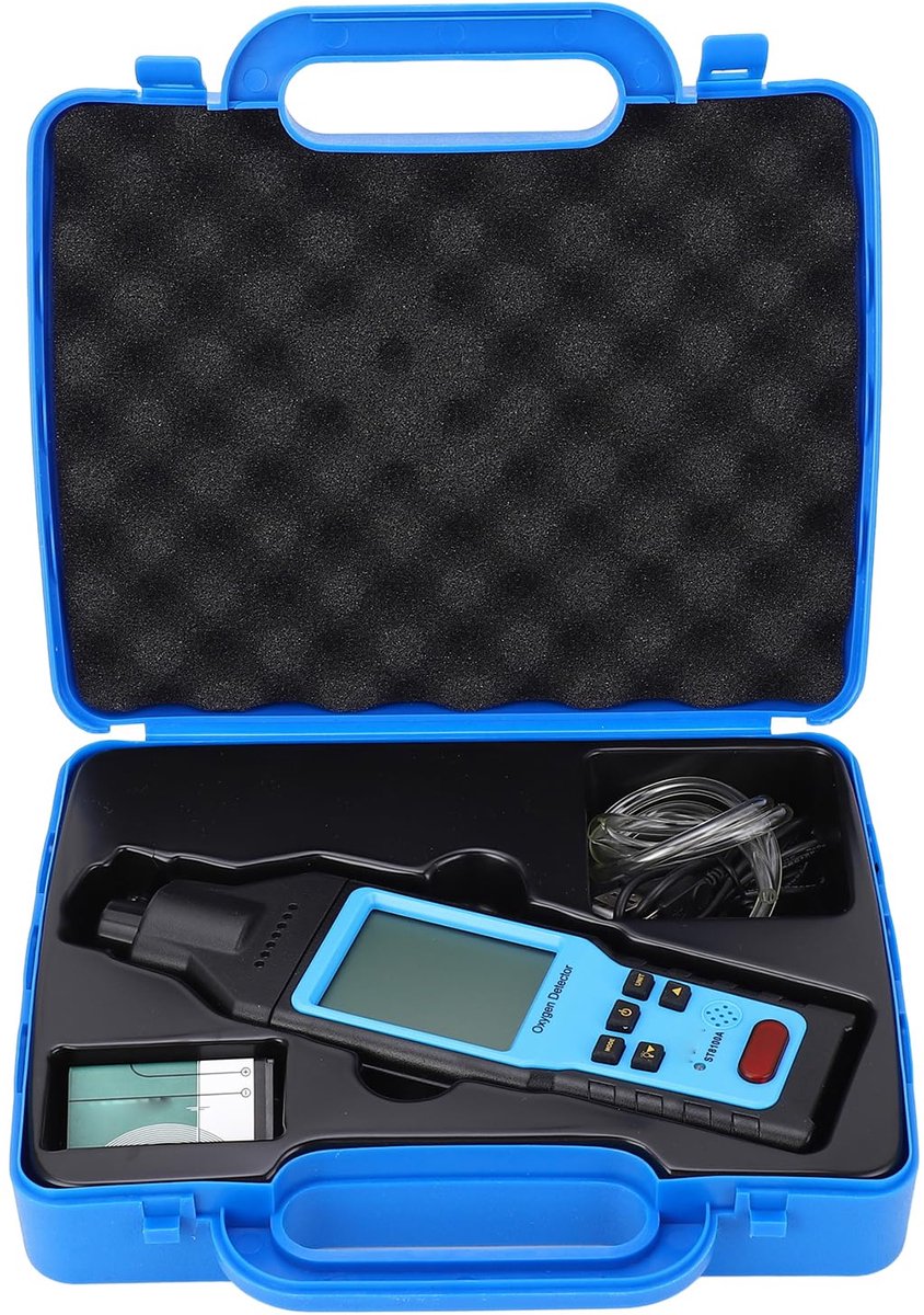SnelShoppen - Draagbare Zuurstofdetector Meter Monitor voor Concentratiemeting Handheld O2 Gas Thuis - Ideaal voor Gezondheid en Veiligheid