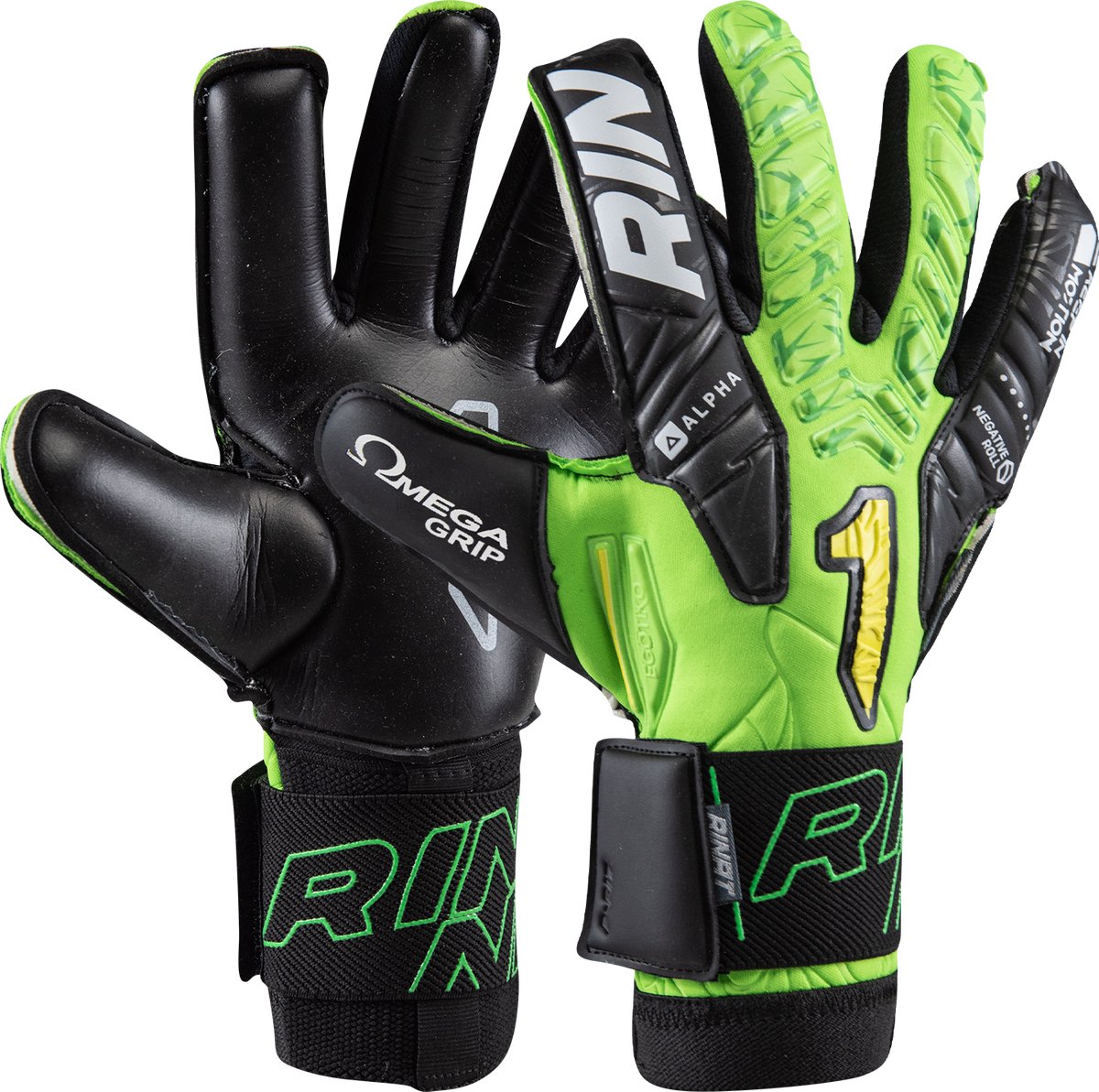 Rinat Egotiko Vengador Alpha Keepershandschoenen Groen,Zwart 10