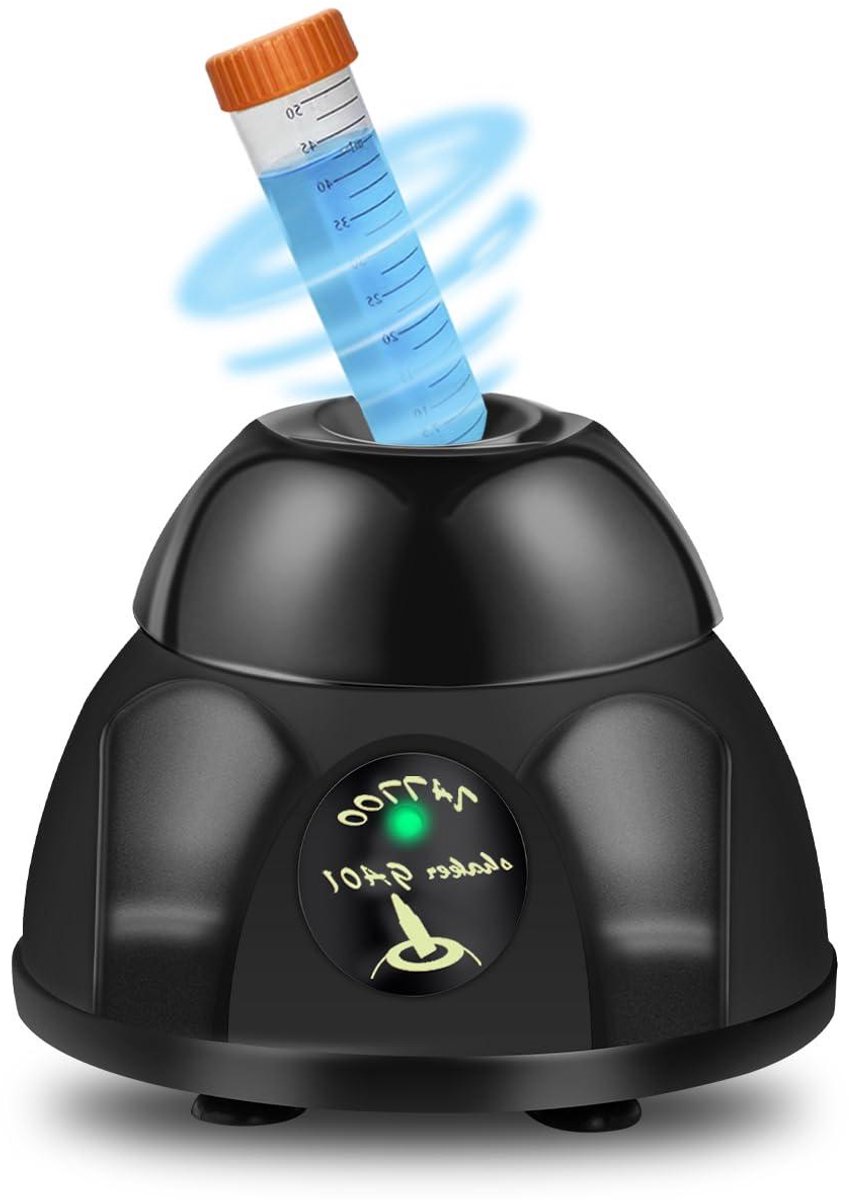 Mini Vortex Mixer - Laboratorium Schudder - Vloeistoffen Mengen - Krachtige 5200 RPM - Tot 50 ml - Wit
