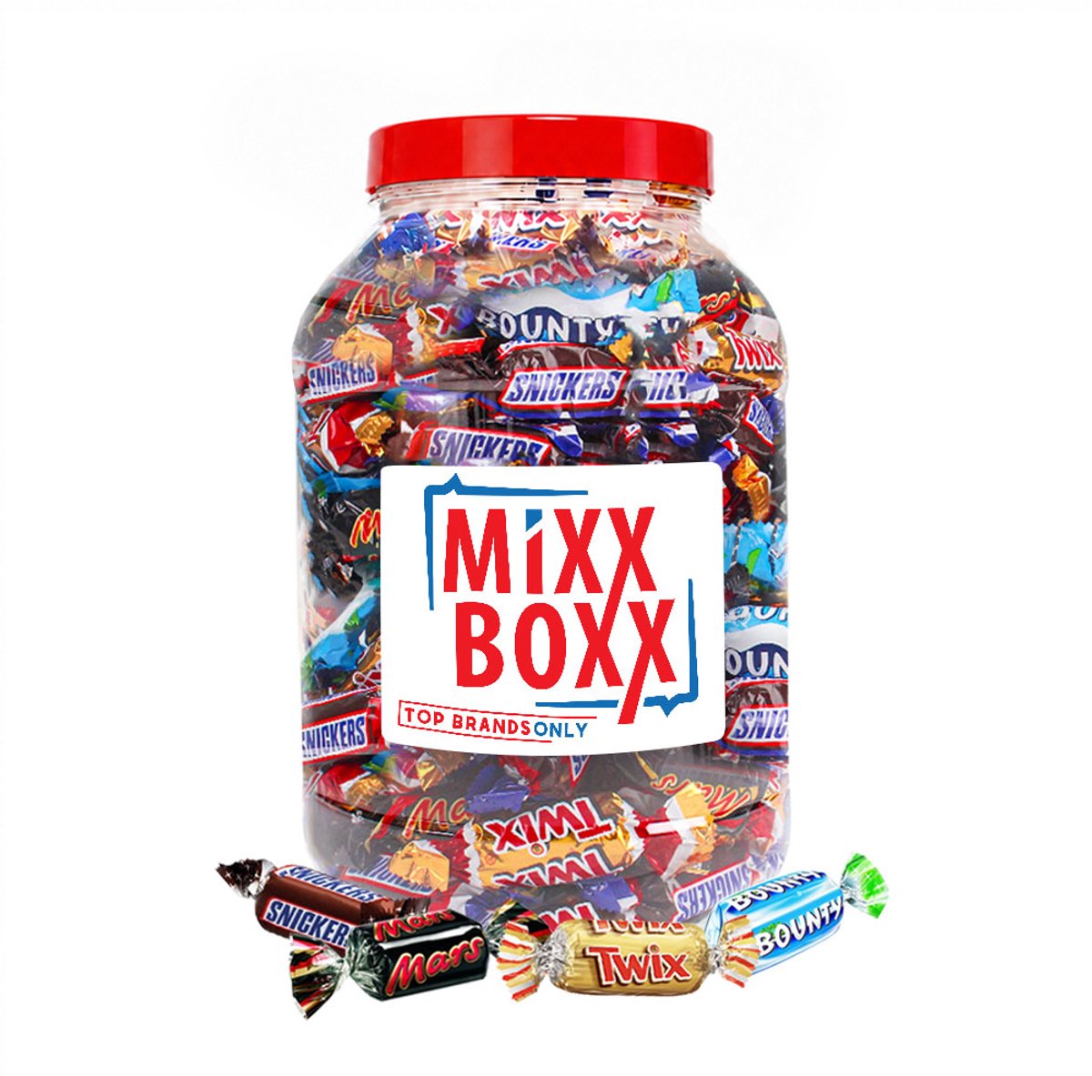 Mars Miniatures chocolade mix - Mars, Snickers, Twix & Bounty mini's - 1200g