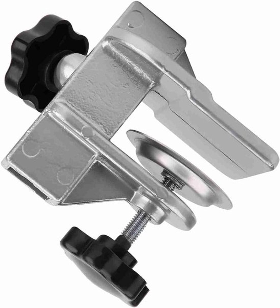 Verzorgingstafel met Klemmen voor Huisdieren - Aluminium Arm H Bar Klem - Haar Kniphouder Accessoires - Binnendiameter 2,3 * 2,3 cm