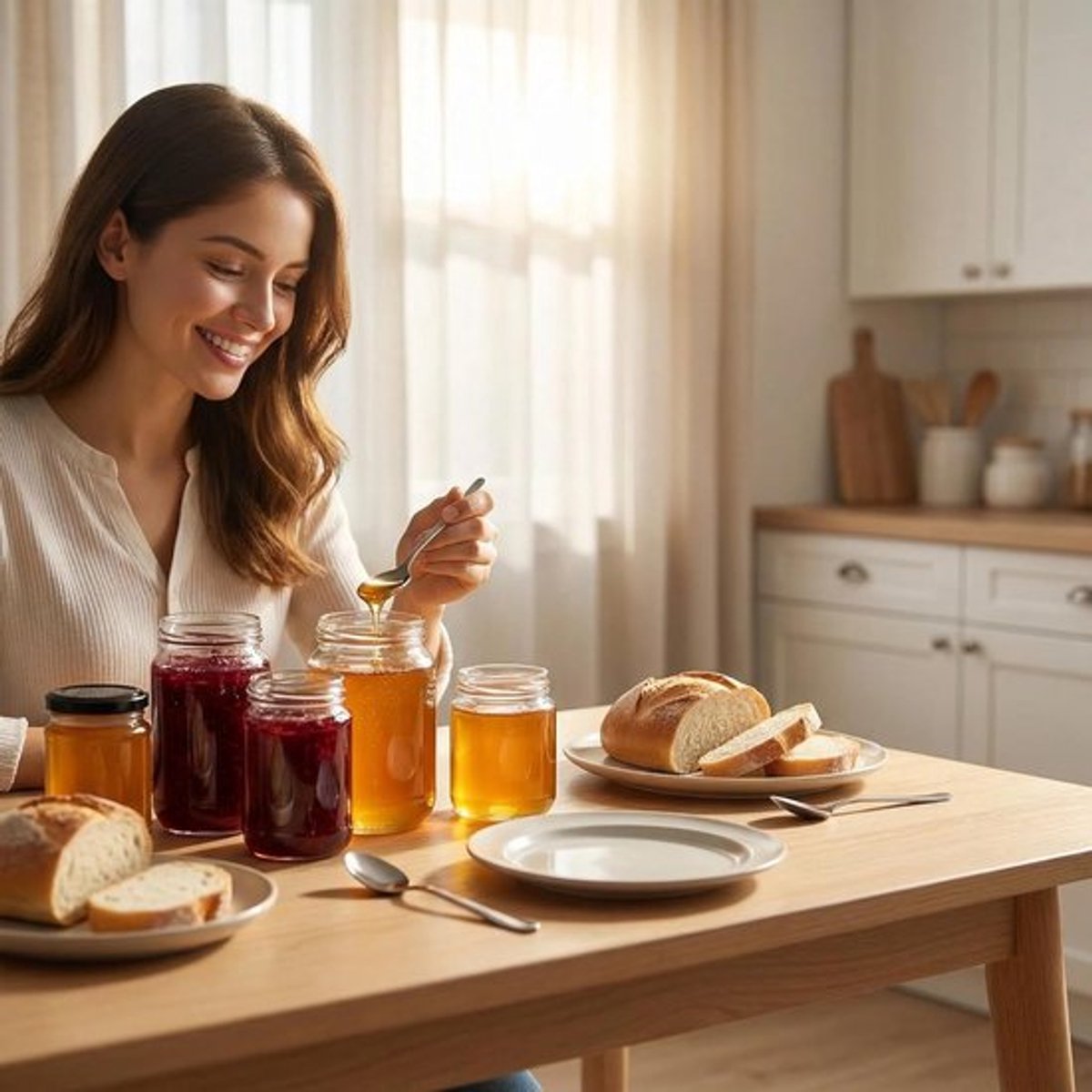 Set van 12 Kleine Inmaakpotjes met Deksel, 120 ml - Perfect voor Jam, Honing en Yogurt