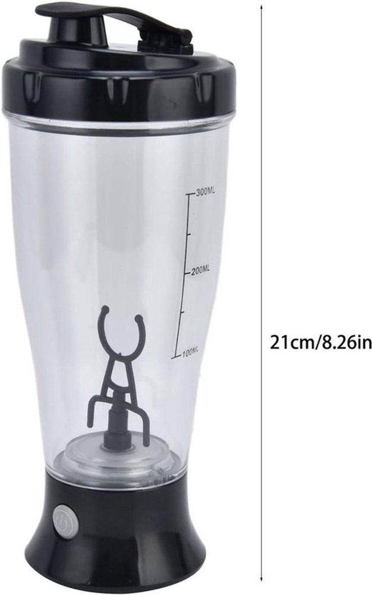 Mixbeker Elektrisch Draagbaar 350 ml - Automatisch Roerwerk voor Eiwitshakes - Koffiemok - Melkfles