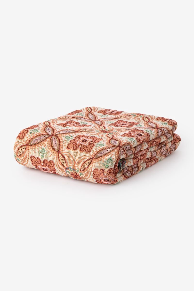 Sissy-Boy - Multicolour sprei met mozaïek print (250x200 cm)