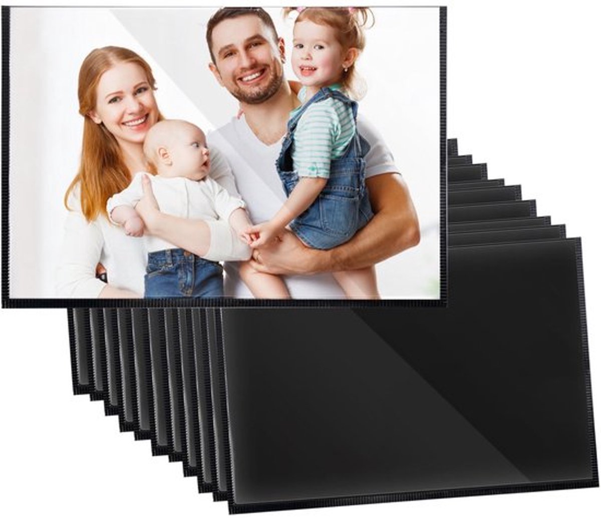 Fotolijst Magnetisch 12 Stuks - Fotolijst voor Koelkast - Magnetische Fotohouder - Fotovak