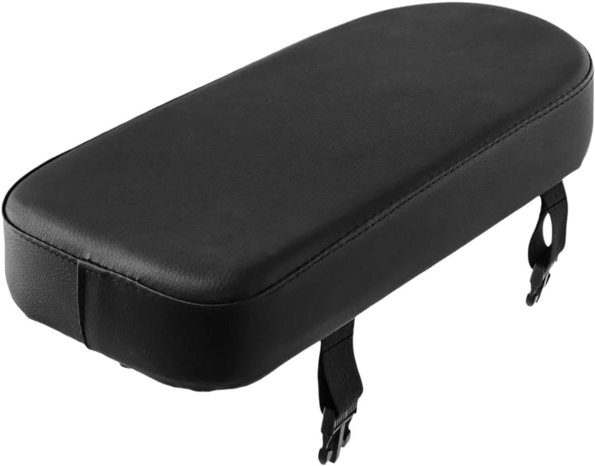 Fietsachterzitkussen - Comfortzadel - Comfortabel fietsen - Zacht PU materiaal - 32 x 15 x 5 cm - Zwart