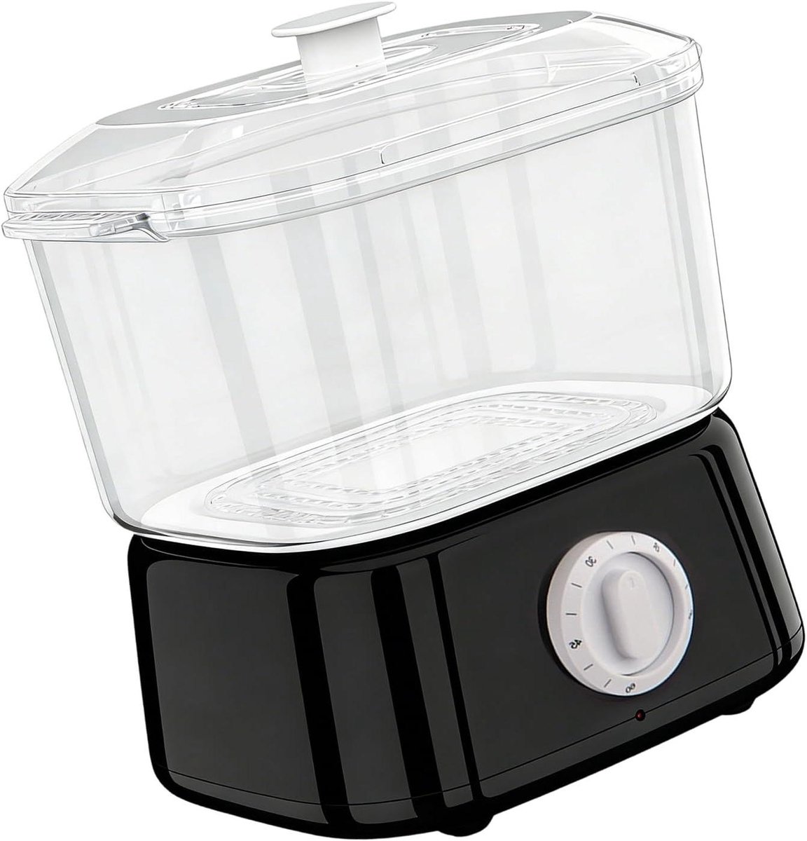 Handdoekverwarmer - Stoommachine - Huidverzorging - Intelligente Controle - 23 x 20 x 16 cm - Zwart
