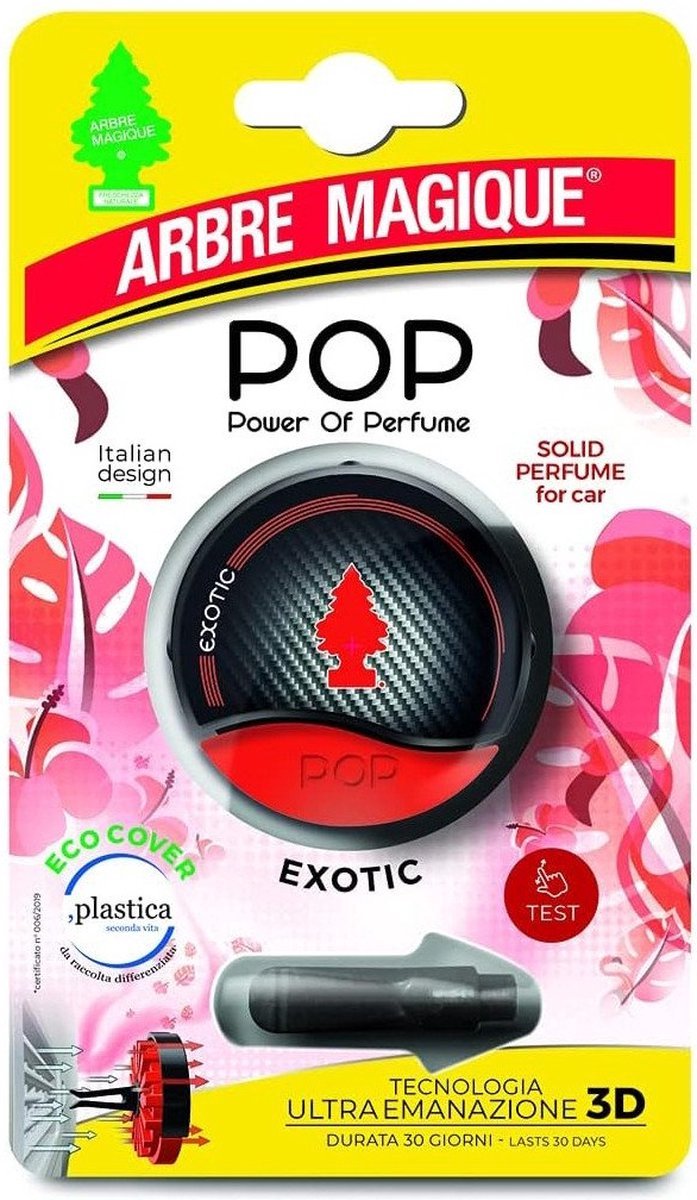 ** 2 Stuks Ambre Magique Verfrisser Auto -de ultieme autoluchtverfrisser met Ambre Magique parfum en 3D pop **