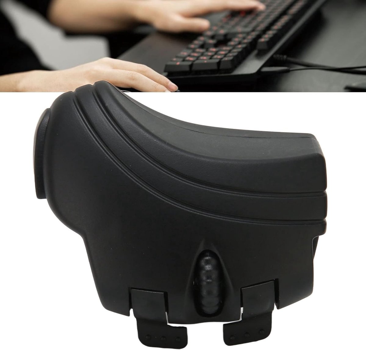 Draadloze Vinger Muis met Trackball, Ergonomisch Ontwerp, 1000 DPI, USB Verbinding, Geschikt voor Links- en Rechtshandigen, Compatibel met Windows XP/WIN7/8
