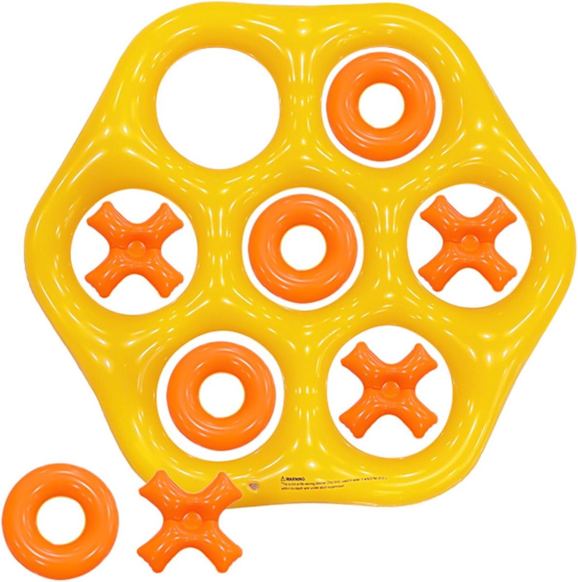 Tic-Tac-Toe Pool Toys Game Set, Giant Floating Tic Tac Toe Game, Pool Toys Party Game for Adults Teens, Summer Water