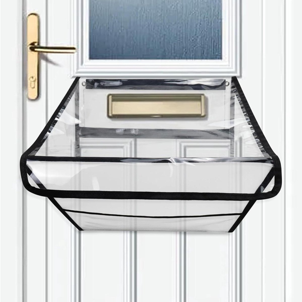 Brievenbus Opvanger - Post Catcher - Post Ontvangen - Eenvoudige Installatie - 40x40cm Groot - Transparant