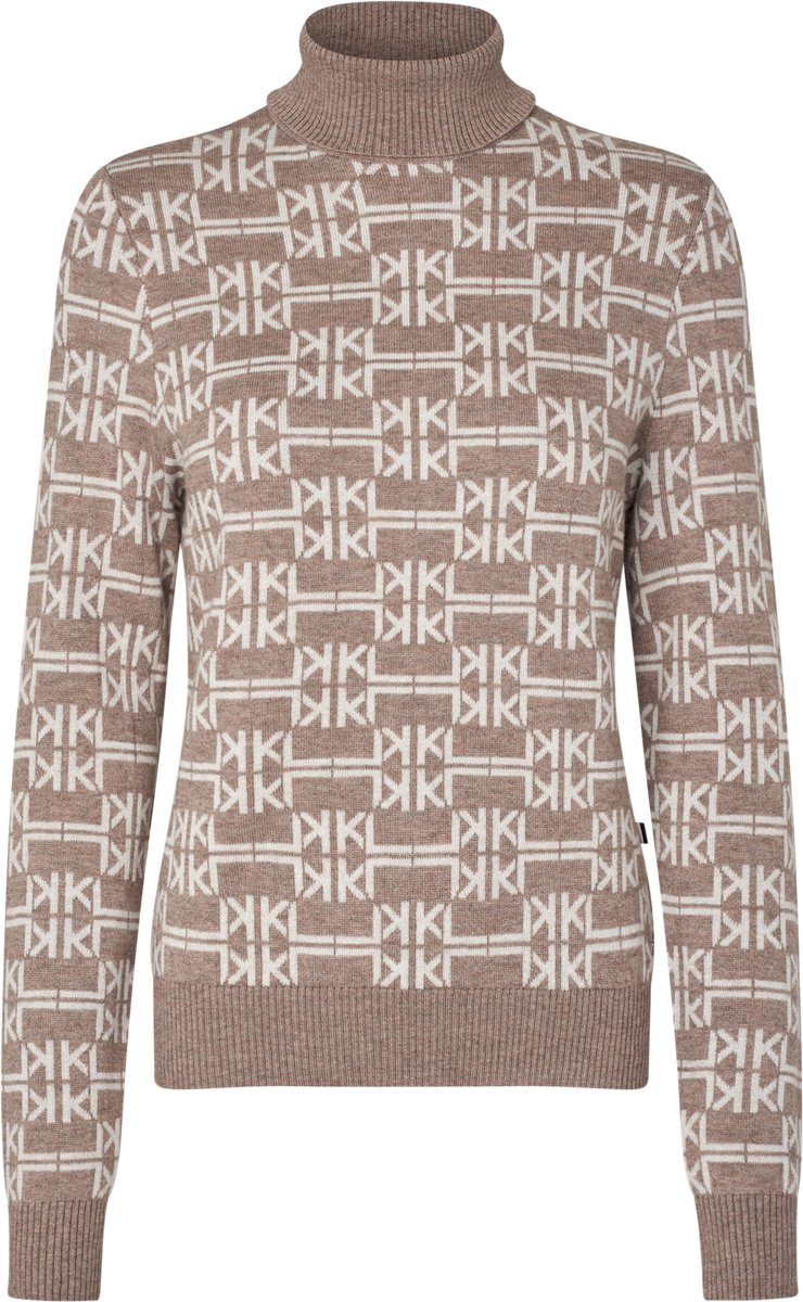 Kingsland Knitted Rollneck annabella AW26 Dove Melange - L | Winterkleding ruiter