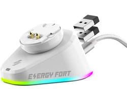 Draadloos Oplaadstation voor Gaming Muizen, Compatibel met G Pro X Superlight, G502, G703 en G903, Ideaal voor Thuisgebruik en Gaming Setup