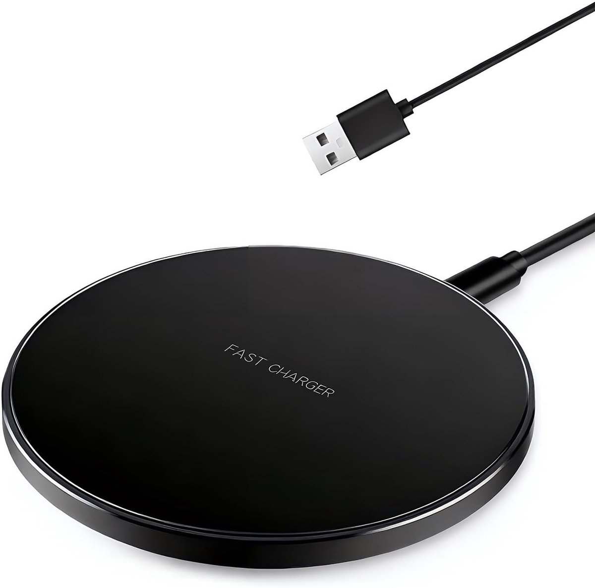 Draadloze snellader 35 W inductiestation voor smartphones, ultradun en draagbaar met veilige bescherming voor thuis en kantoor
