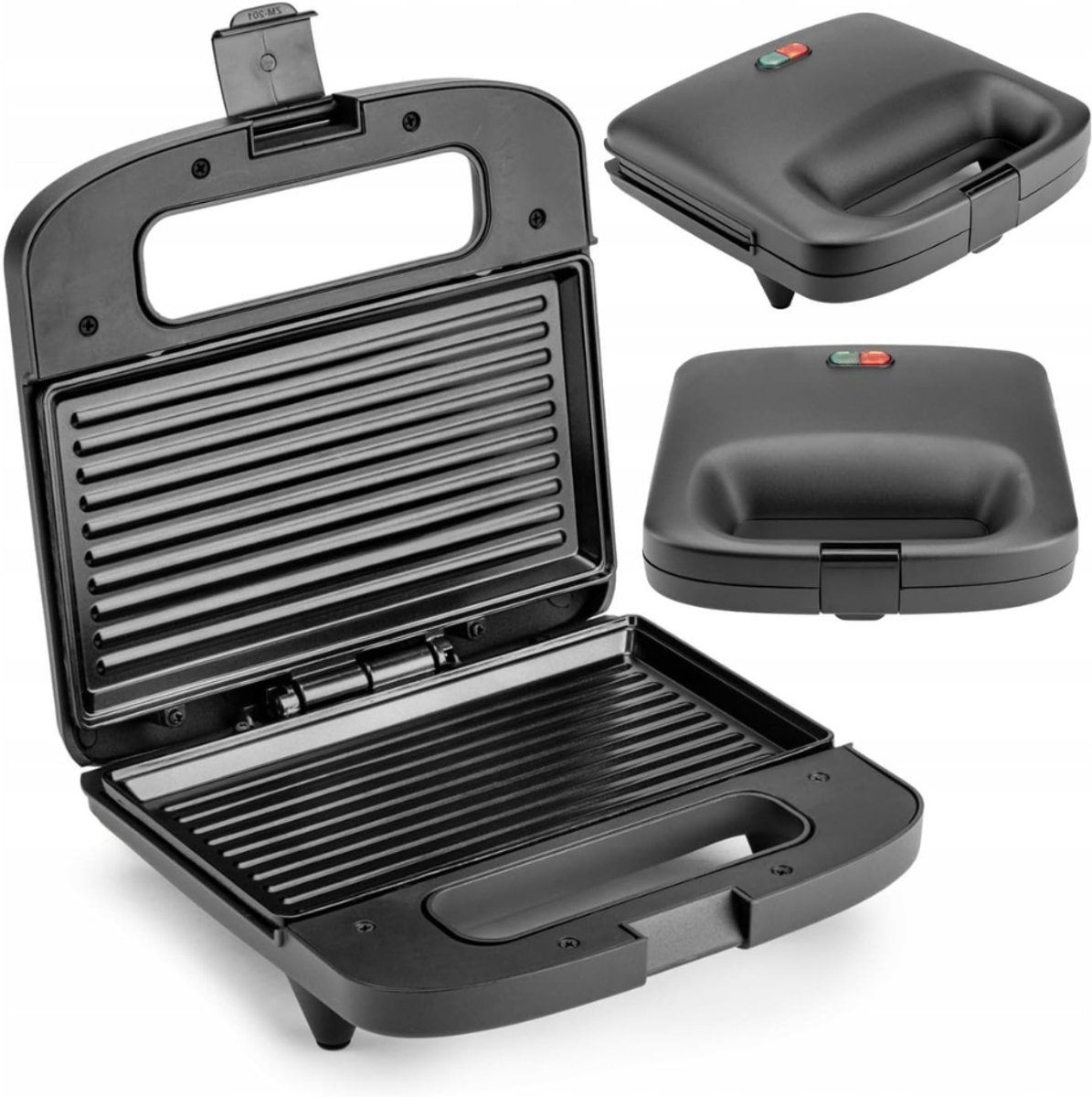 ApexArte® Contactgrill - Tosti Apparaat - Tosti-ijzers - Panini Grill - Zwart