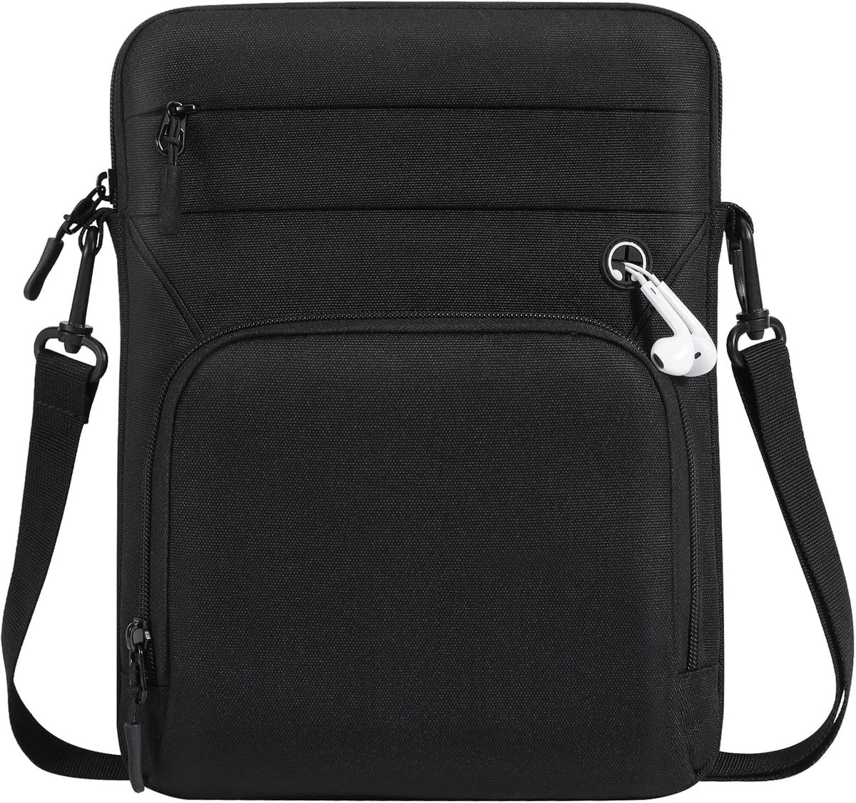 Tablet Sleeve Schoudertas voor 9-11 inch Tablets, Geschikt voor iPad Air, Galaxy Tab en Meer met Oortelefoonpoort