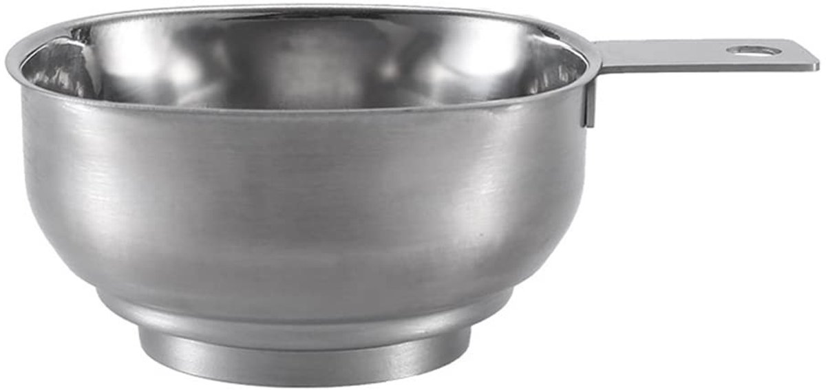 RVS Jam Hopper met Beschermhandvat voor Jam, Vloeistoffen, Olie en Bonen in Potten - 10 x 7 x 5 cm