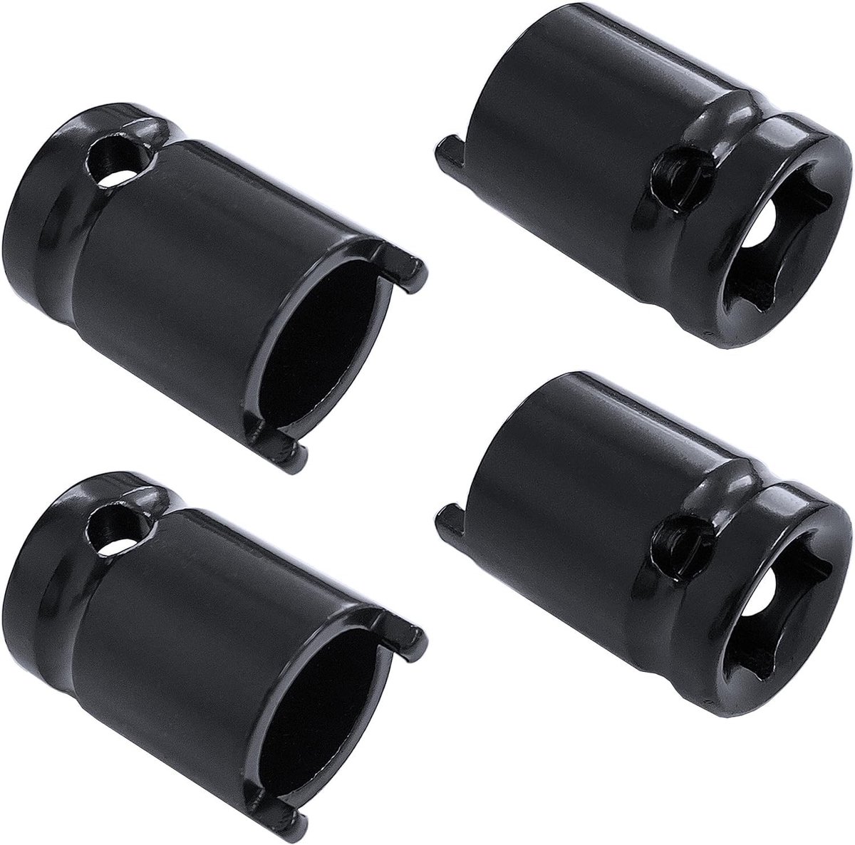 4X 1/2 Hoekslijper Sleutel Socket voor Metaal - Verwijderingshulpmiddel voor Drukplaat en Accessoires voor Auto- en Huishoudonderhoud