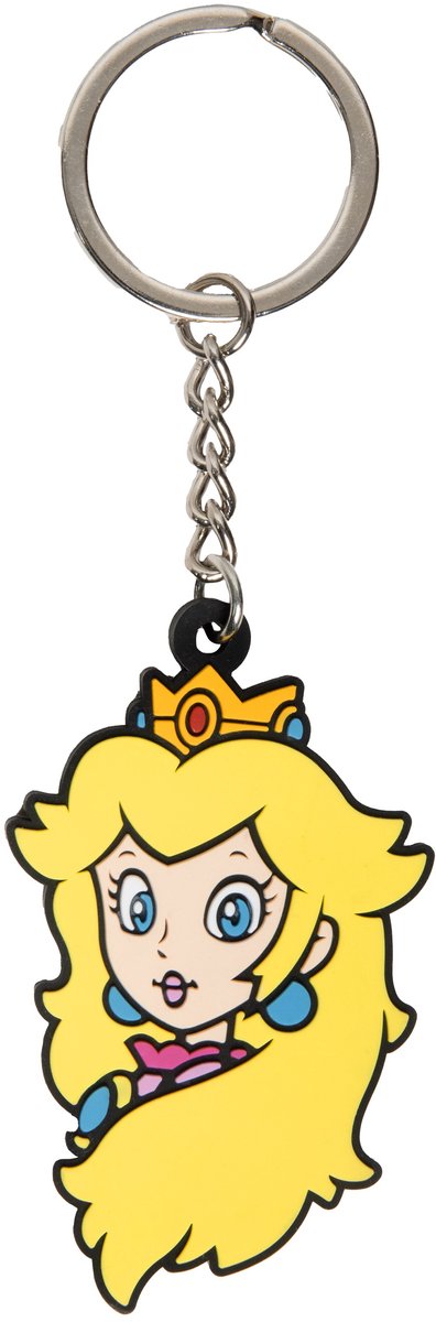 Super Mario Princess Peach PVC Keyring