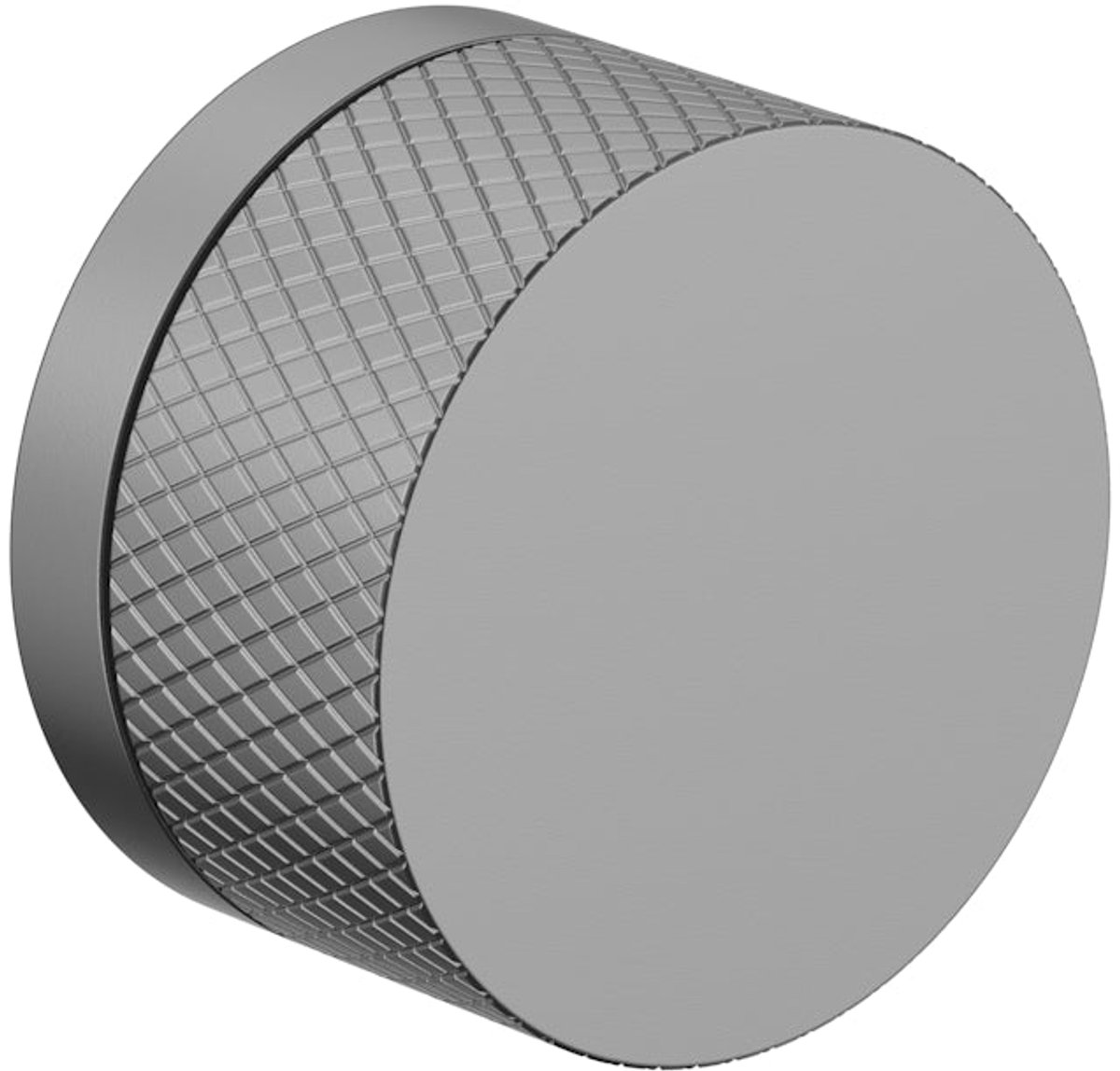 DutchLine Single Grip afbouwdeel Gunmetal