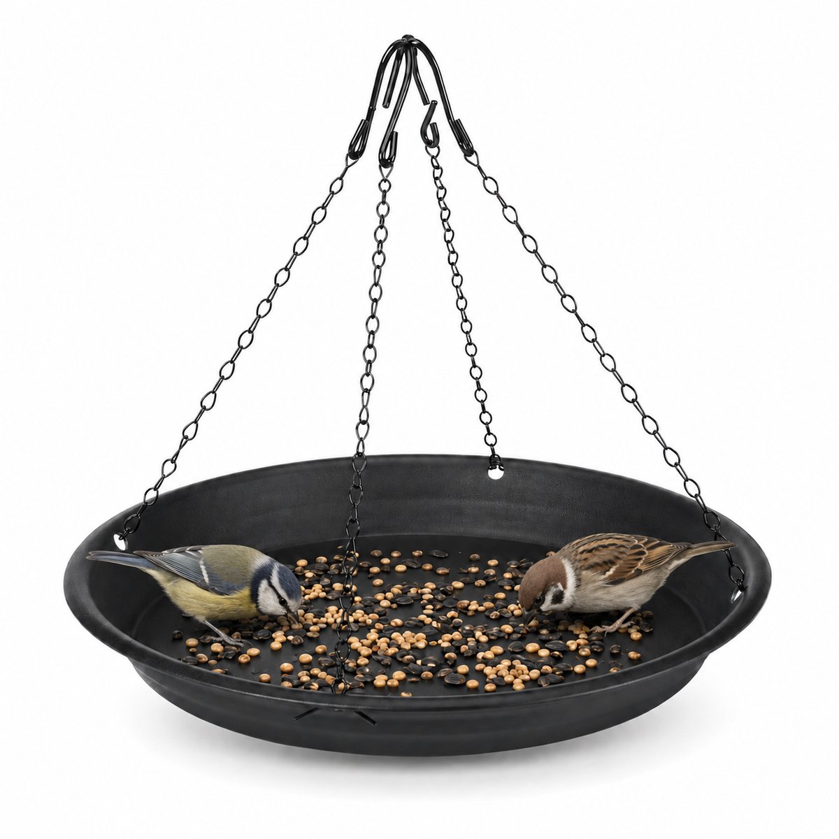 Seed Catching Tray 32.5 cm – Large Garden Bird Feeder Tray – Seed Catching Tray to Prevent Mess – Suitable for Most Bird Feeding Stations