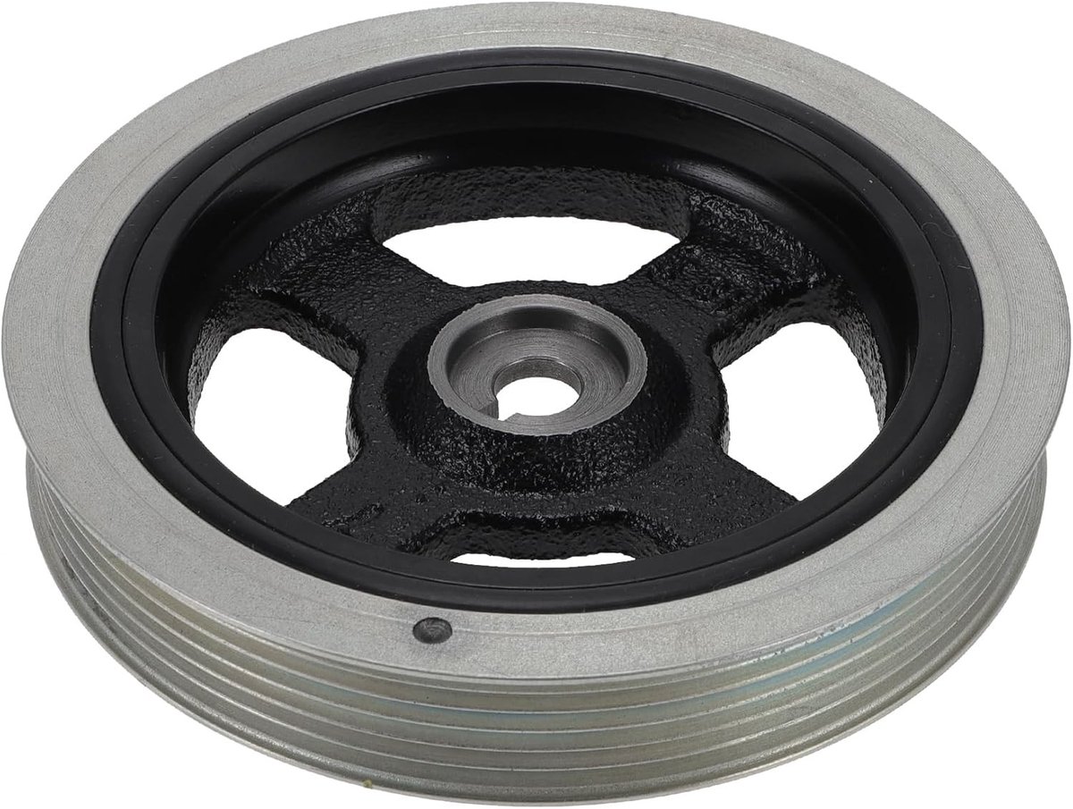 Harmonic Balancer Crankshaft Pulley voor Hyundai Accent 2012-2019 - Duurzame 6 Groef Pulley met Hoge Kwaliteit en Betrouwbaarheid